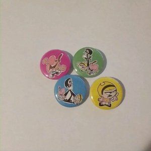 Handmade Anime Videogame Cartoon Grim Billy And Mandy Pins